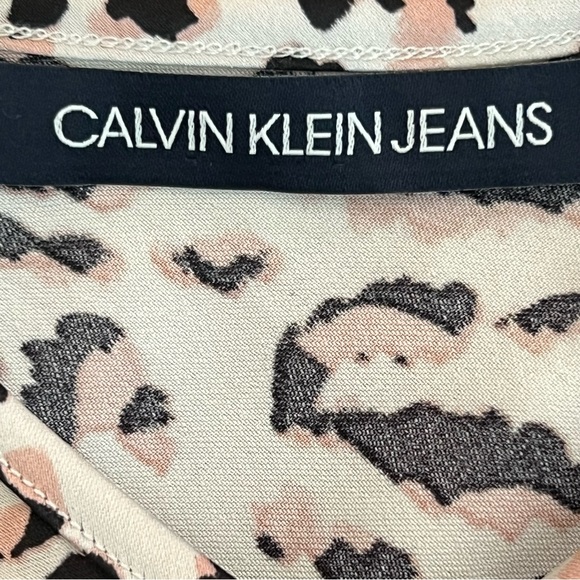 Calvin Klein Jeans Women’s Satin Animal Print XS Cami NWT - Picture 11 of 15